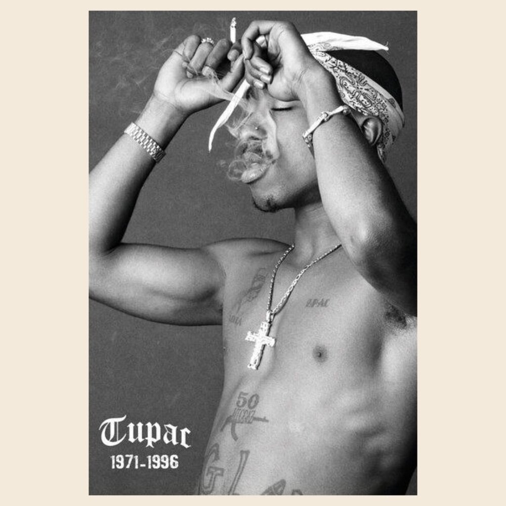 TUPAC - SMOKING POSTER_ 165